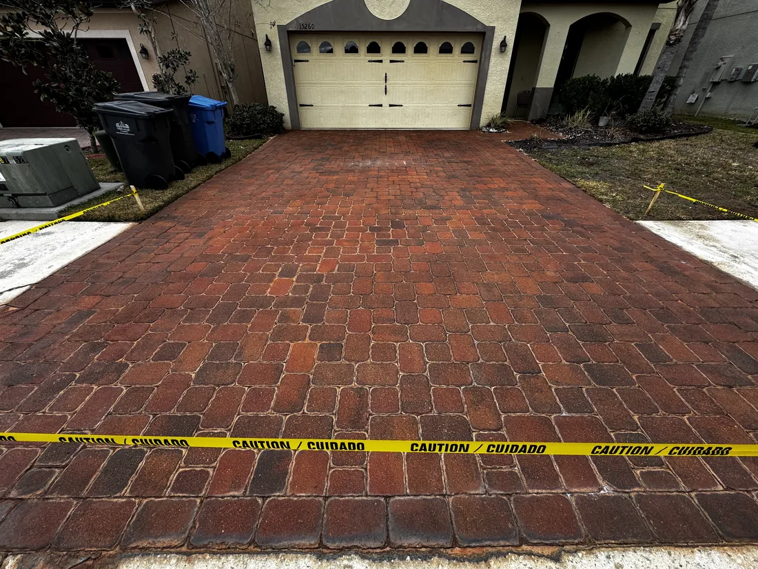 Paver stripping project photo