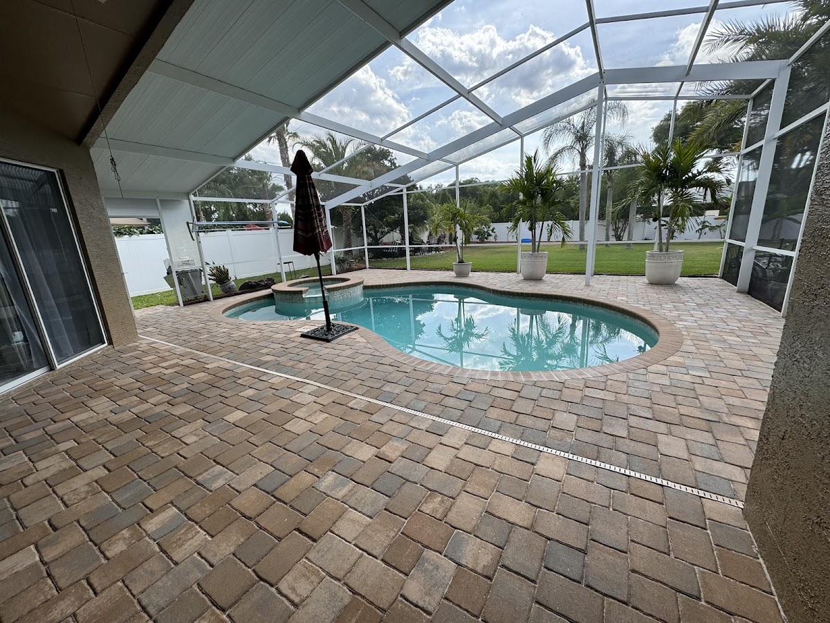 True Seal pool deck paver project