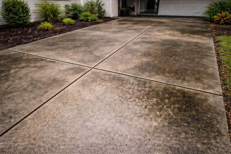 before concrete seal