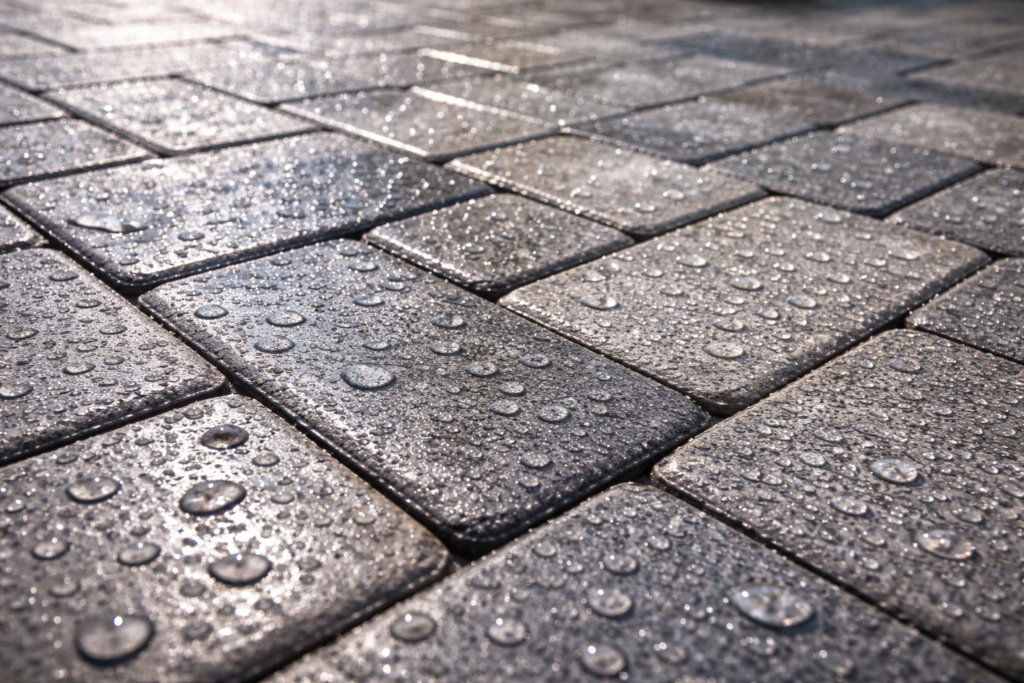 pavers sealed beading